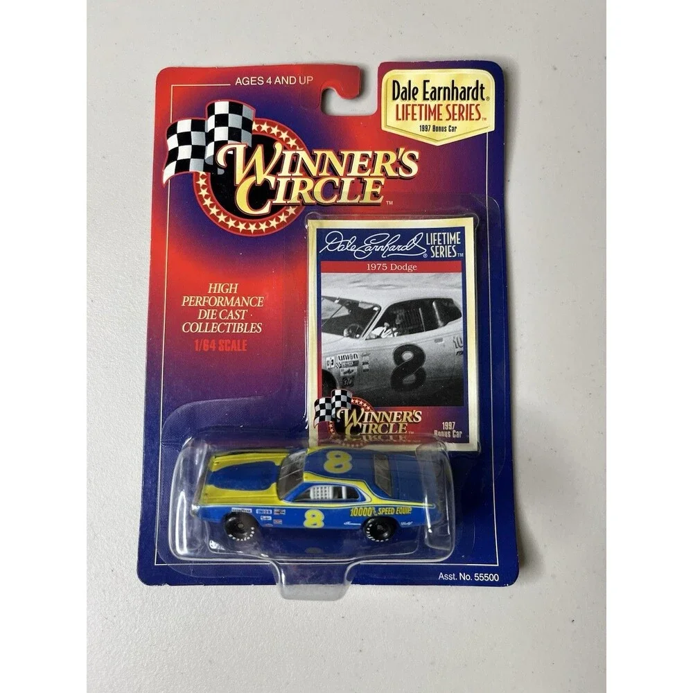 Dale Earnhardt #8 Winners Circle 1975 Dodge Bonus Car 1/64 Scale NASCAR Diecast